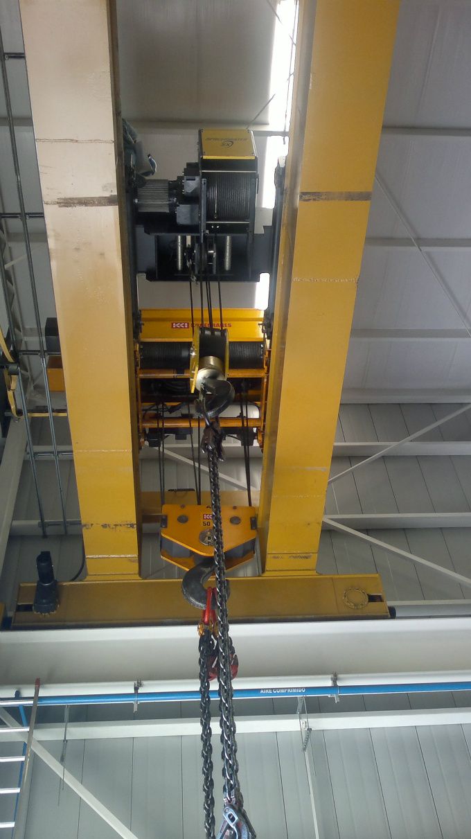 GRUA VIAJERA CAPACIDAD 35/5 TON
ALTURA DE IZAJE 8 MT
INDUSTRIA AUTOMOTRIZ